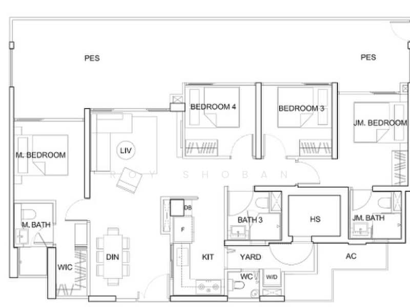 Uptown @ Farrer, 2 Perumal Road Singapore, 4 Bedrooms, 1,560 sqft, Condominium For Rent, by Roy Shoban, 500204669 - PropertyGuru.com.sg