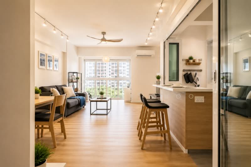 291 Bishan Street 24, 291 Bishan Street 24, 4 Bedrooms, 1,323 sqft, HDB Flat For Sale, by Corraine Choo, 500204676 - Living Room - PropertyGuru.com.sg