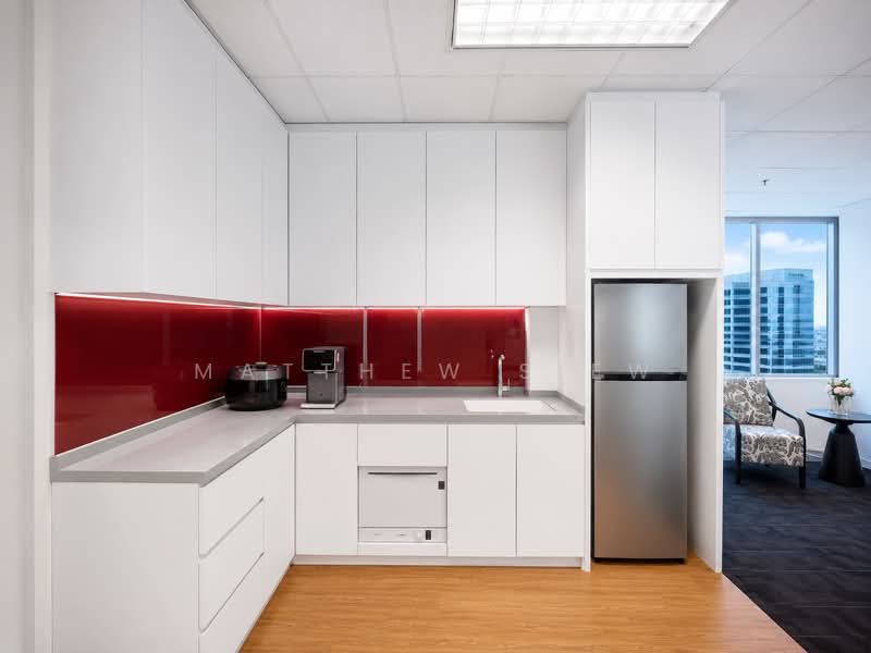 Suntec City Tower, 6 Temasek Boulevard, 1,690 sqft, Office For Rent, by Matthew Siew, 500204685 - Kitchen - CommercialGuru.com.sg