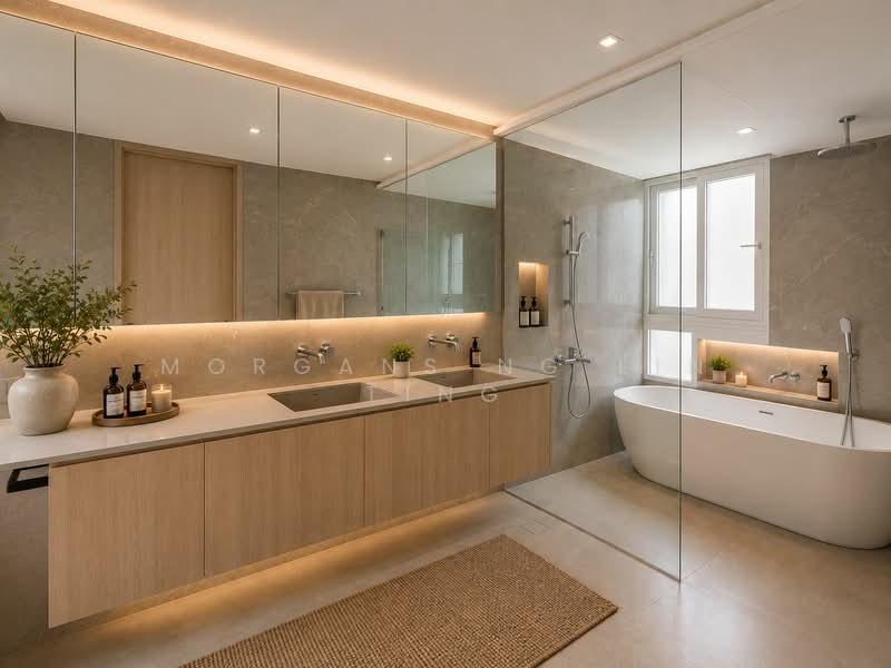Chuan Garden, Chuan Garden, 5 Bedrooms, 6,500 sqft, Corner Terrace For Sale, by Morgans Ng Lin Ting, 500204700 - Bathroom - PropertyGuru.com.sg