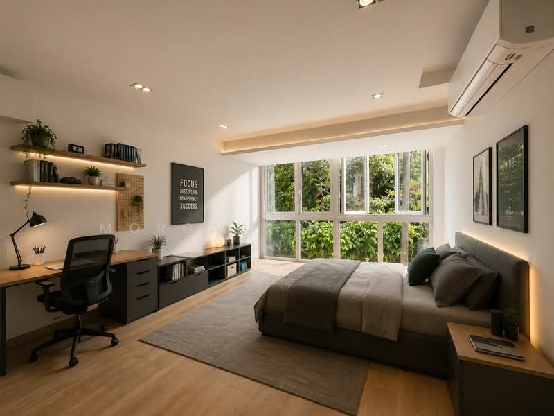Chuan Garden, Chuan Garden, 5 Bedrooms, 6,500 sqft, Corner Terrace For Sale, by Morgans Ng Lin Ting, 500204700 - Bedroom - PropertyGuru.com.sg