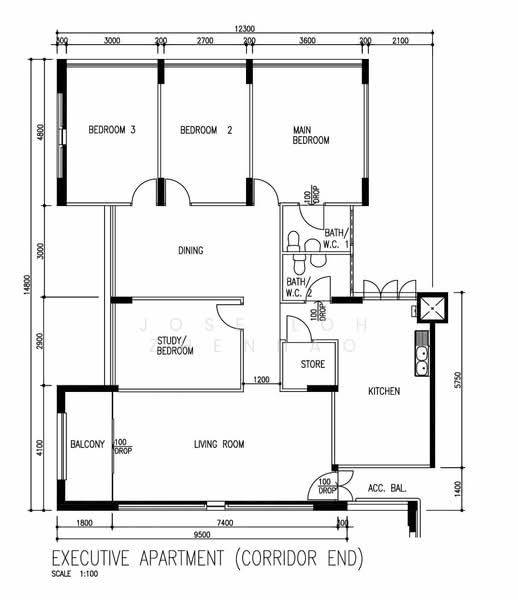 207 Choa Chu Kang Central, 207 Choa Chu Kang Central, 3 Bedrooms, 1,528 sqft, HDB Flat For Sale, by Jose Loh Zhenhao, 500204724 - PropertyGuru.com.sg