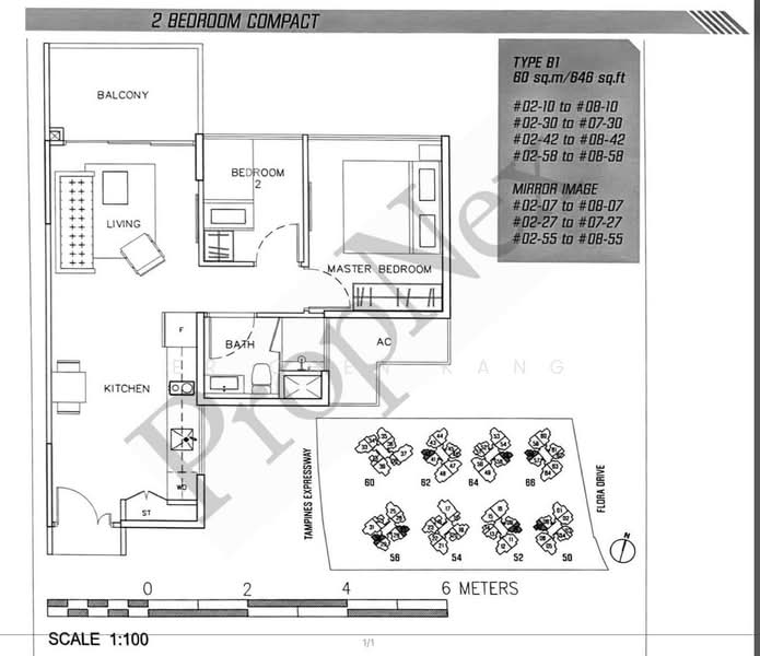 Parc Olympia, 52 Flora Drive, 2 Bedrooms, 646 sqft, Condominium For Sale, by Er Chen Kang, 500204741 - PropertyGuru.com.sg