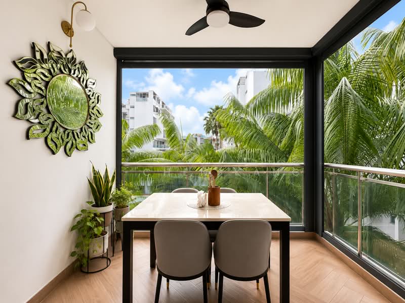 Parc Olympia, 52 Flora Drive, 2 Bedrooms, 646 sqft, Condominium For Sale, by Er Chen Kang, 500204741 - Balcony - PropertyGuru.com.sg