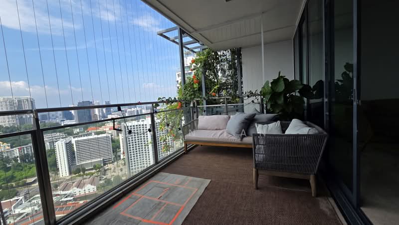 Rivergate, 93 Robertson Quay, 3 Bedrooms, 1,550 sqft, Condominium For Rent, by Elvin Tan, 500204778 - Balcony - PropertyGuru.com.sg