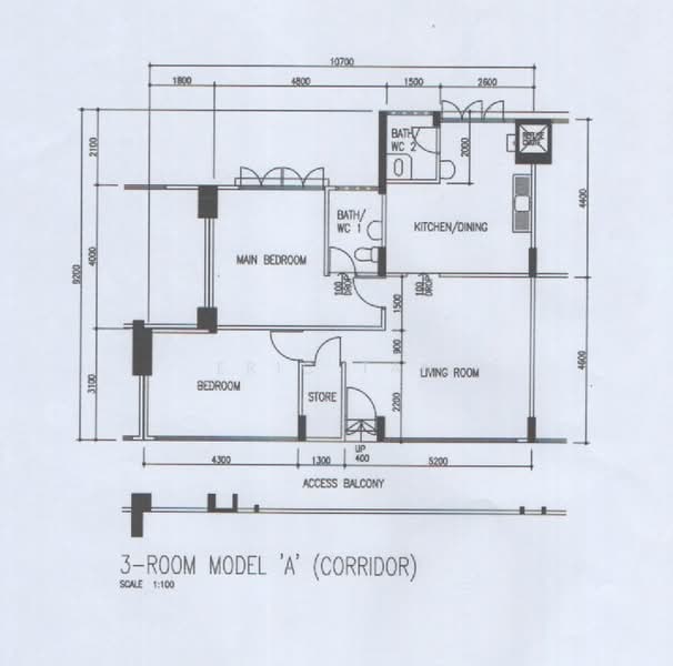 105 Towner Road, 105 Towner Road, 2 Bedrooms, 797 sqft, HDB Flat For Sale, by Eric Tan, 500204804 - PropertyGuru.com.sg