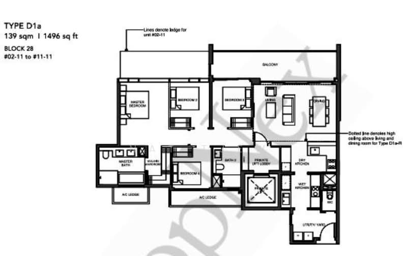 Leedon Green, 32 Leedon Heights, 4 Bedrooms, 1,496 sqft, Condominium For Sale, by Nat Tjew, 500204807 - PropertyGuru.com.sg