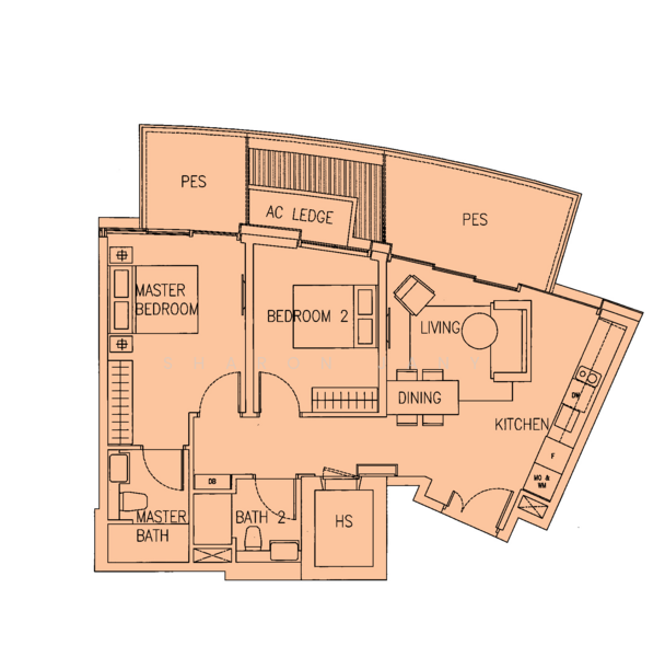 Corals at Keppel Bay, , 2 Bedrooms, 915 sqft, Condominium For Sale, by Sharon Jany, 500204842 - PropertyGuru.com.sg