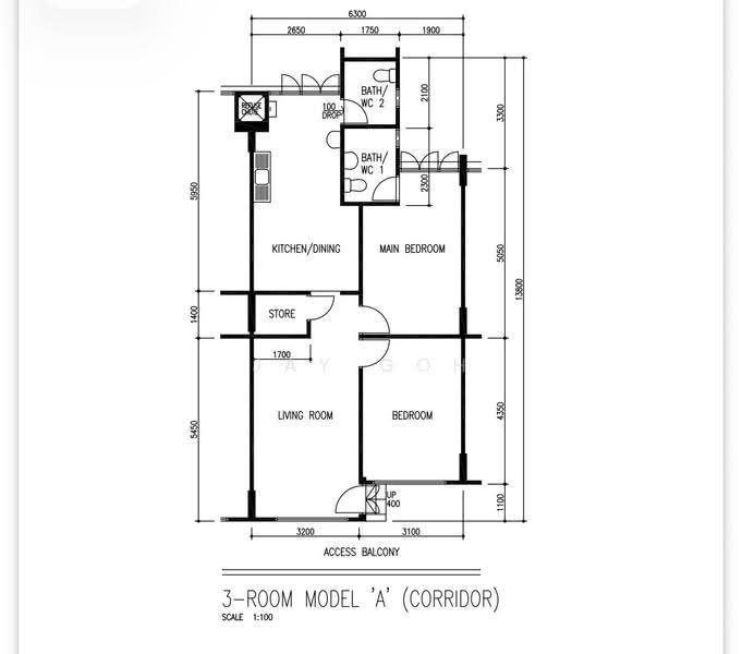 130 Yishun Street 11, 130 Yishun Street 11, Sembawang / Yishun, 2 Bedrooms, 797 sqft, HDB Flat For Sale, by Jay Goh, 500204844 - PropertyGuru.com.sg