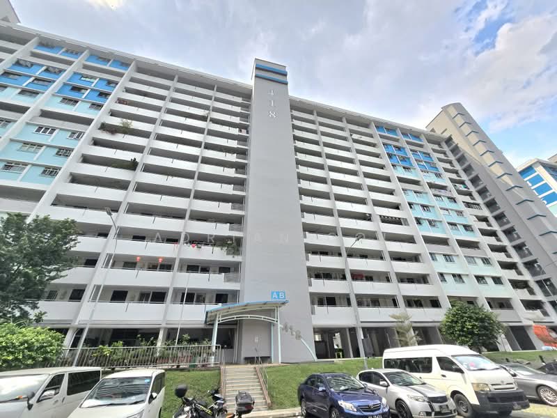 418 Ang Mo Kio Avenue 10, 418 Ang Mo Kio Avenue 10, 2 Bedrooms, 797 sqft, HDB Flat For Sale, by Adrian Ooi, 500204845 - Exterior - PropertyGuru.com.sg