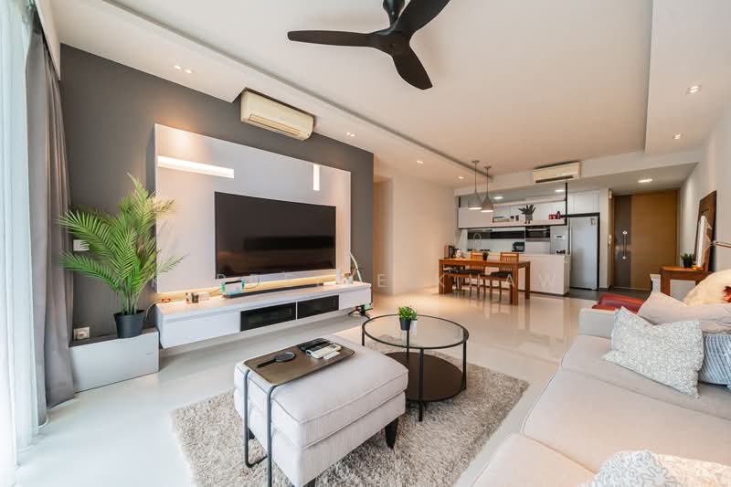 Casa Merah, 50 Tanah Merah Kechil Avenue, 3 Bedrooms, 1,259 sqft, Condominium For Rent, by Kerdelle Khaw, 500204849 - Living Room - PropertyGuru.com.sg