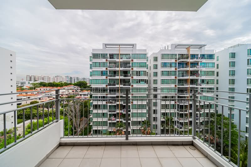 Casa Merah, 50 Tanah Merah Kechil Avenue, 3 Bedrooms, 1,259 sqft, Condominium For Rent, by Kerdelle Khaw, 500204849 - Balcony - PropertyGuru.com.sg