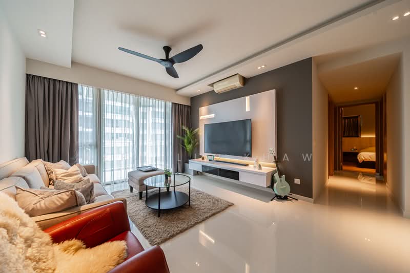 Casa Merah, 50 Tanah Merah Kechil Avenue, 3 Bedrooms, 1,259 sqft, Condominium For Rent, by Kerdelle Khaw, 500204849 - Living Room - PropertyGuru.com.sg