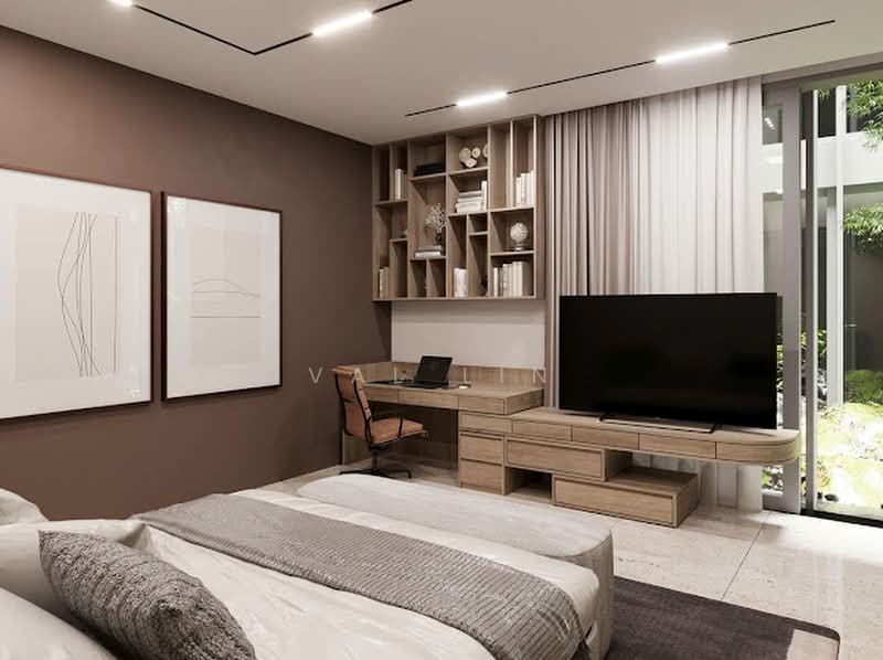 Brand New Bunaglow, Near Lorong Chuan MRT Serangoon MRT & Pei Chun, 5 Bedrooms, 8,208 sqft, Detached House For Sale, by Val Lin, 500204887 - Bedroom - PropertyGuru.com.sg