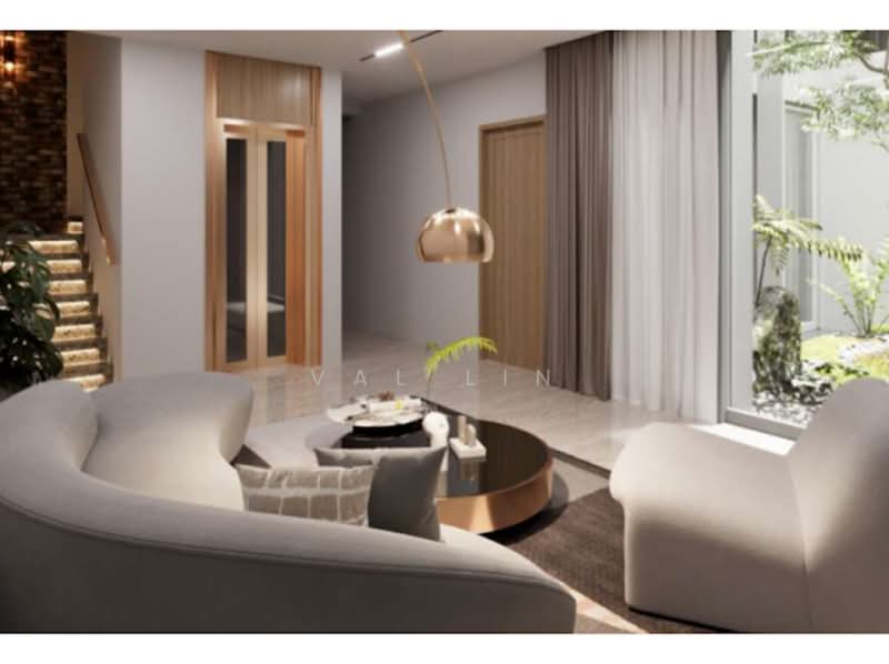Brand New Bunaglow, Near Lorong Chuan MRT Serangoon MRT & Pei Chun, 5 Bedrooms, 8,208 sqft, Detached House For Sale, by Val Lin, 500204887 - Living Room - PropertyGuru.com.sg
