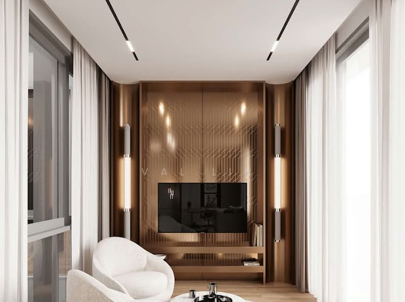 Brand New Bunaglow, Near Lorong Chuan MRT Serangoon MRT & Pei Chun, 5 Bedrooms, 8,208 sqft, Detached House For Sale, by Val Lin, 500204887 - Living Room - PropertyGuru.com.sg