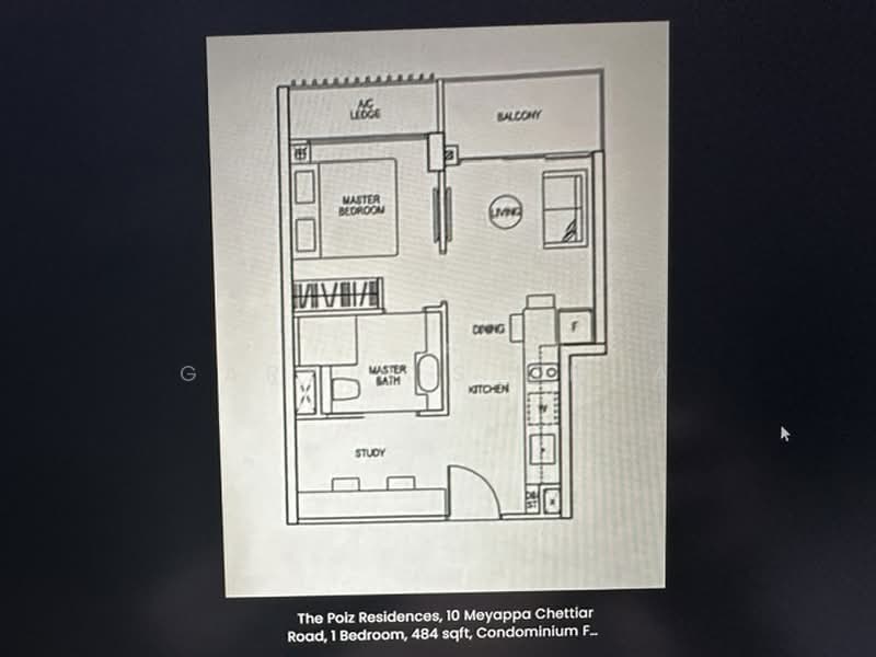 The Poiz Residences, 10 Meyappa Chettiar Road, 1 Bedroom, 484 sqft, Condominium For Rent, by Gary H S Chua, 500204893 - PropertyGuru.com.sg