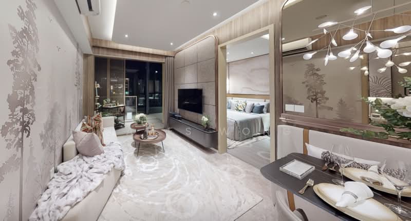 Pinetree Hill, 30 Pine Grove, 2 Bedrooms, 700 sqft, Condominium For Sale, by James Wong, 500204930 - Living Room - PropertyGuru.com.sg