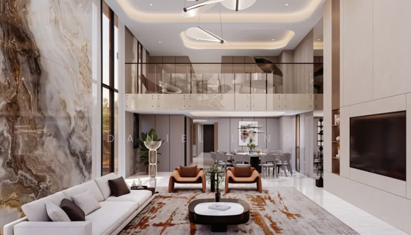 Chancery Hill Luxurious Brand NEW Detached, Chancery Hill Road/Chancery Lane/Dyson/Buckley/Gilstead/, 5 Bedrooms, 10,270 sqft, Detached House For Sale, by Daniel Ling, 500204966 - Living Room - PropertyGuru.com.sg