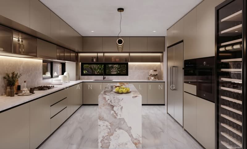 Chancery Hill Luxurious Brand NEW Detached, Chancery Hill Road/Chancery Lane/Dyson/Buckley/Gilstead/, 5 Bedrooms, 10,270 sqft, Detached House For Sale, by Daniel Ling, 500204966 - Kitchen - PropertyGuru.com.sg