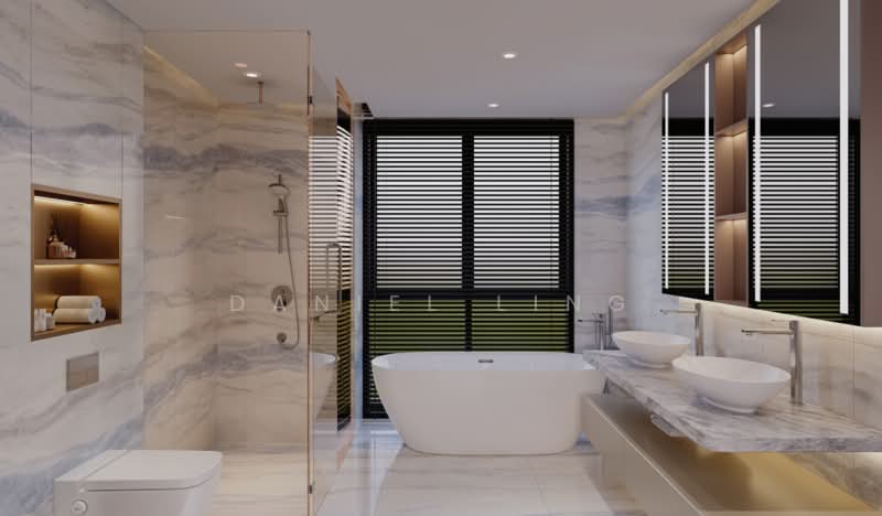 Chancery Hill Luxurious Brand NEW Detached, Chancery Hill Road/Chancery Lane/Dyson/Buckley/Gilstead/, 5 Bedrooms, 10,270 sqft, Detached House For Sale, by Daniel Ling, 500204966 - Bathroom - PropertyGuru.com.sg