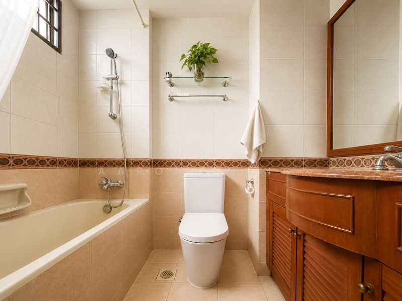 Near to Paya Lebar Mrt, 3 Bedder with Store and Utility Room, , 3 Bedrooms, 1,216 sqft, Apartment For Sale, by Aaron Leong, 500204997 - Bathroom - PropertyGuru.com.sg