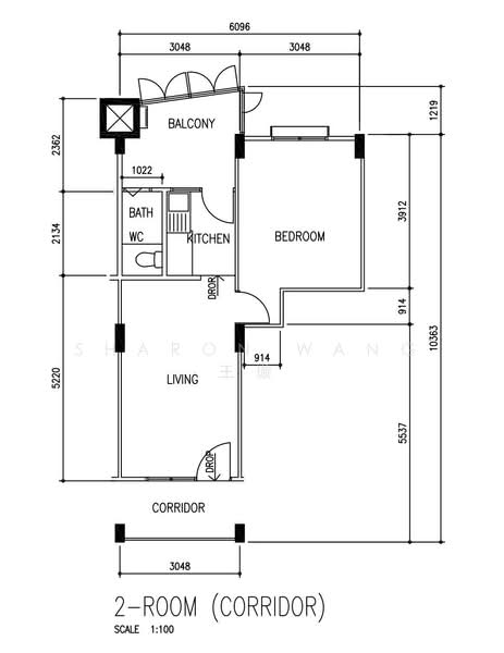 52 Lorong 6 Toa Payoh, 52 Lorong 6 Toa Payoh, 1 Bedroom, 463 sqft, HDB Flat For Sale, by Sharon Wang 王璇, 500205038 - PropertyGuru.com.sg