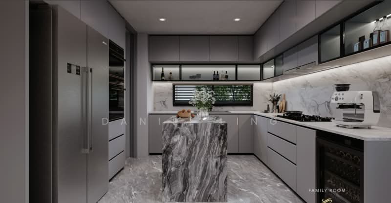 Chancery Hill Luxurious Brand NEW Semi-D, Chancery Hill Road/Chancery Lane/Dyson/Buckley/Gilstead/, 5 Bedrooms, 7,493 sqft, Semi-Detached House For Sale, by Daniel Ling, 500205041 - Kitchen - PropertyGuru.com.sg
