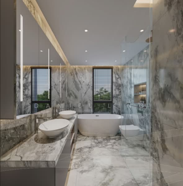 Chancery Hill Luxurious Brand NEW Semi-D, Chancery Hill Road/Chancery Lane/Dyson/Buckley/Gilstead/, 5 Bedrooms, 7,493 sqft, Semi-Detached House For Sale, by Daniel Ling, 500205041 - Bathroom - PropertyGuru.com.sg