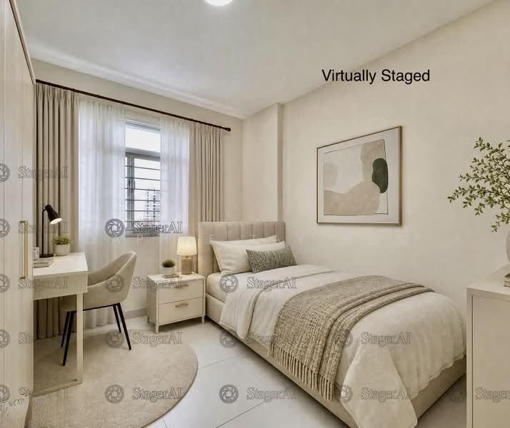 527C Costa Ris, 527C Pasir Ris Street 51, 2 Bedrooms, 732 sqft, HDB Flat For Sale, by Daphne Tay 谢合宝, 500205057 - Master Bedroom (staged) - PropertyGuru.com.sg
