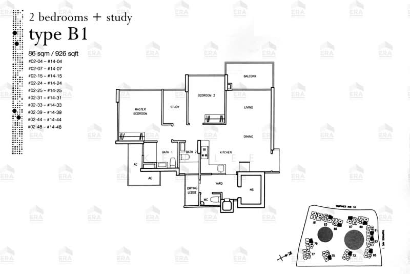 Waterview, 75 Tampines Avenue 1, 2 Bedrooms, 926 sqft, Condominium For Sale, by Ken Lee, 500205143 - PropertyGuru.com.sg
