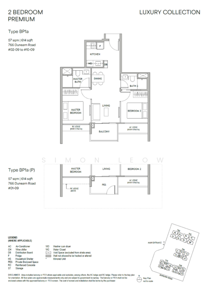 Dunearn House, 764 Dunearn Road, Newton / Novena, 2 Bedrooms, 614 sqft, Condominium For Sale, by Simon Leow, 500205149 - PropertyGuru.com.sg