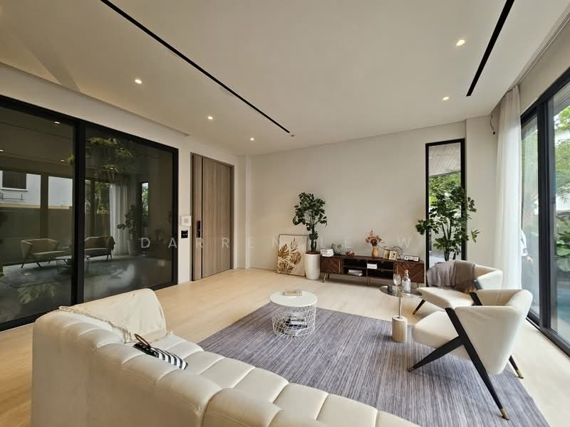 Brand New Pair 2.5 Storey Semi D | 1km RGPS | Hillcrest Park, Hillcrest Road  Watten Rise Greenwood Ave, Newton / Novena, 5 Bedrooms, 6,764 sqft, Semi-Detached House For Sale, by Darren Leow, 500205162 - Living Room - PropertyGuru.com.sg