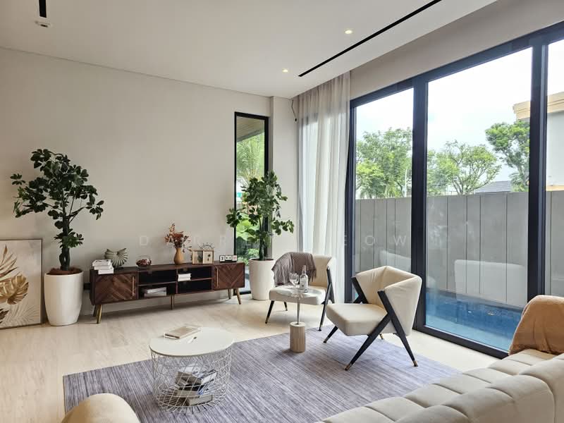 Brand New Pair 2.5 Storey Semi D | 1km RGPS | Hillcrest Park, Hillcrest Road  Watten Rise Greenwood Ave, Newton / Novena, 5 Bedrooms, 6,764 sqft, Semi-Detached House For Sale, by Darren Leow, 500205162 - Living Room - PropertyGuru.com.sg