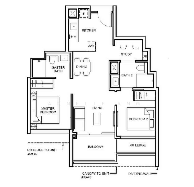 Forett at Bukit Timah, 32A Toh Tuck Road, 2 Bedrooms, 689 sqft, Condominium For Rent, by Annette Ang, 500205187 - PropertyGuru.com.sg