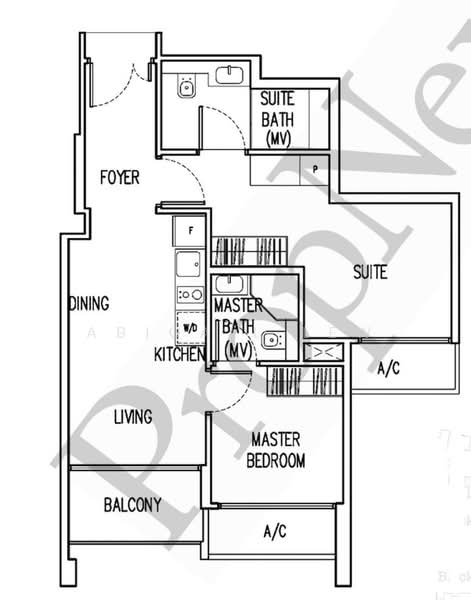 Trilive, 115 Tampines Road, 2 Bedrooms, 646 sqft, Condominium For Sale, by Abigail Lew, 500205238 - PropertyGuru.com.sg