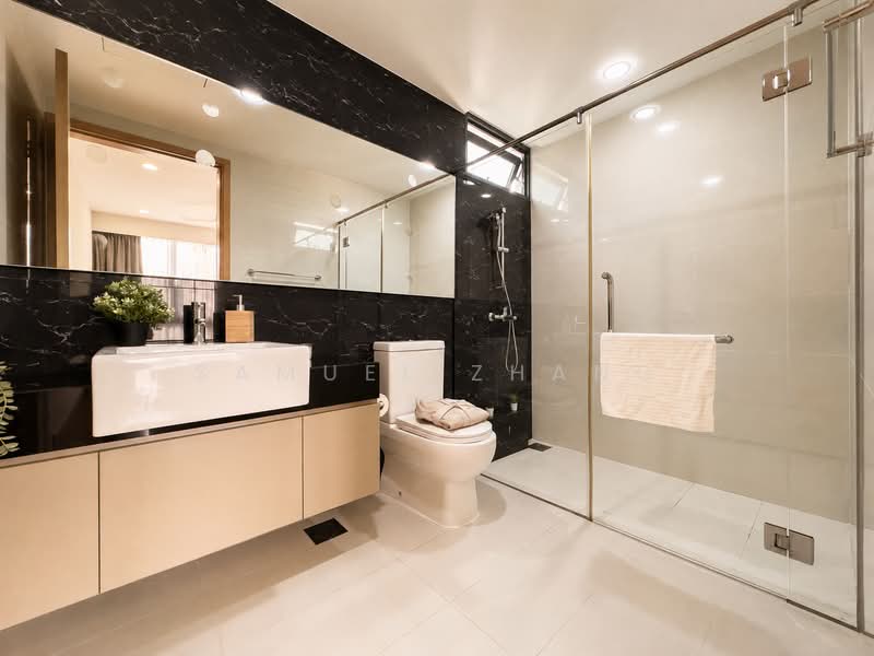 Esparina Residences, 113 Compassvale Bow, 2 Bedrooms, 829 sqft, Executive Condominium For Sale, by Samuel Zhang, 500205327 - Bathroom - PropertyGuru.com.sg