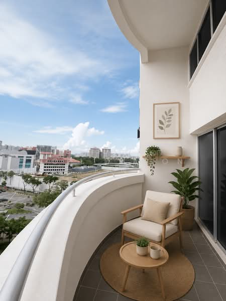 522 Hougang Avenue 6, 522 Hougang Avenue 6, 4 Bedrooms, 1,561 sqft, HDB Flat For Sale, by Noel DRAGON Tan, 500205349 - Balcony - PropertyGuru.com.sg