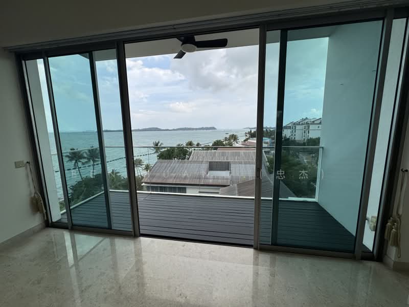 The Azure, 201 Ocean Drive, 4 Bedrooms, 2,121 sqft, Condominium For Sale, by Ben Huang (忠杰), 500205354 - Balcony - PropertyGuru.com.sg