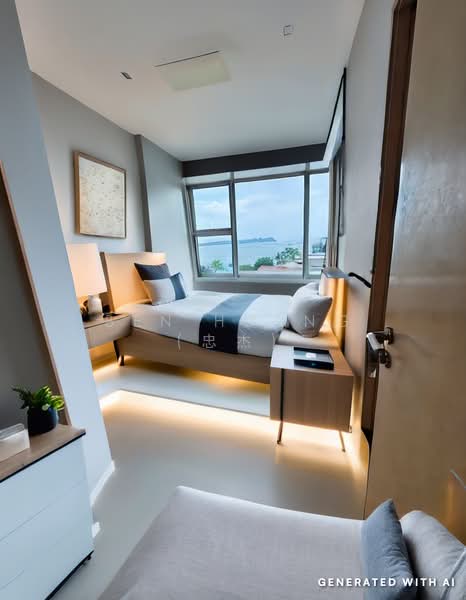 The Azure, 201 Ocean Drive, 4 Bedrooms, 2,121 sqft, Condominium For Sale, by Ben Huang (忠杰), 500205354 - Bedroom - PropertyGuru.com.sg