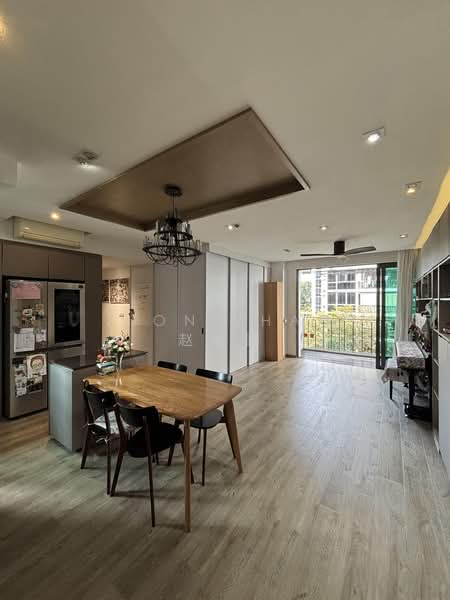 Esparina Residences, 113 Compassvale Bow, 3 Bedrooms, 1,066 sqft, Executive Condominium For Rent, by Zion Zhao 赵峻慷, 500205387 - Dining Room - PropertyGuru.com.sg
