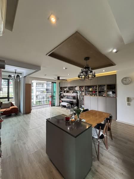 Esparina Residences, 113 Compassvale Bow, 3 Bedrooms, 1,066 sqft, Executive Condominium For Rent, by Zion Zhao 赵峻慷, 500205387 - Living Room - PropertyGuru.com.sg