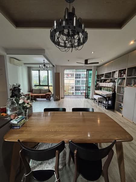 Esparina Residences, 113 Compassvale Bow, 3 Bedrooms, 1,066 sqft, Executive Condominium For Rent, by Zion Zhao 赵峻慷, 500205387 - Living Room - PropertyGuru.com.sg