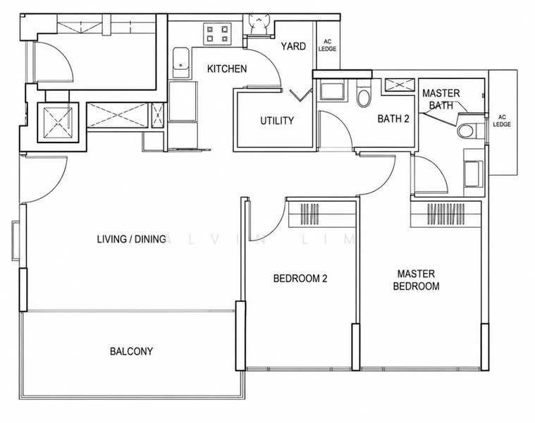 Watertown, 69 Punggol Central, 2 Bedrooms, 915 sqft, Condominium For Sale, by Alvin Lim, 500205389 - PropertyGuru.com.sg