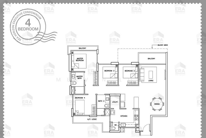 Sea Horizon, 3 Pasir Ris Rise, 4 Bedrooms, 1,281 sqft, Condominium For Sale, by Melvin Low, 500205421 - PropertyGuru.com.sg
