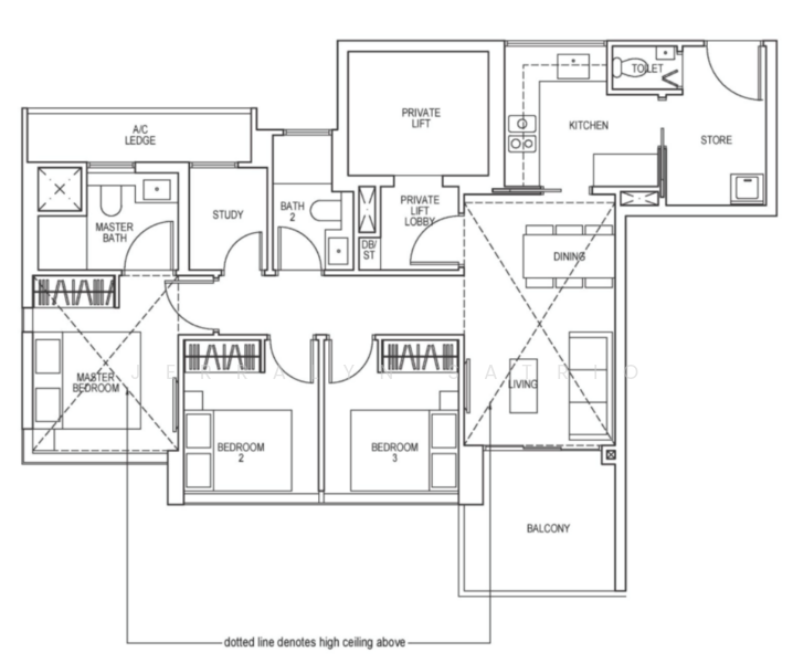Sky Everton, 50 Everton Road, 3 Bedrooms, 1,109 sqft, Condominium For Sale, by Jerralyn Satrio, 500205436 - PropertyGuru.com.sg