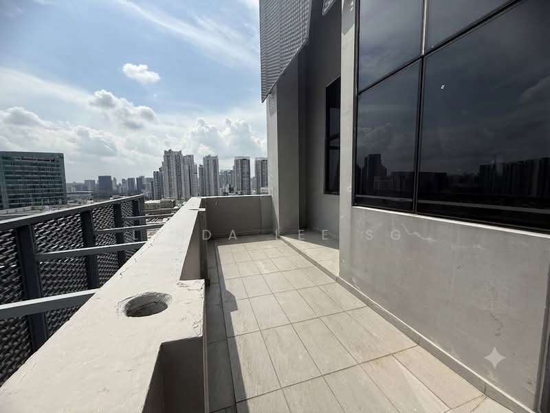 CT Hub 2, 114 Lavender Street, 1,044 sqft, Office For Rent, by Linda Lee SG, 500205451 - Balcony - CommercialGuru.com.sg