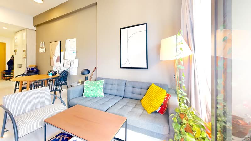 Nyon, 12 Amber Road, 2 Bedrooms, 721 sqft, Condominium For Rent, by Johanna Chow, 500205466 - Living Room - PropertyGuru.com.sg
