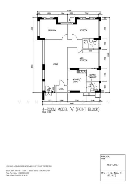 329 Tah Ching Road, 329 Tah Ching Road, 3 Bedrooms, 1,098 sqft, HDB Flat For Sale, by Vanessa Duan, 500205508 - PropertyGuru.com.sg