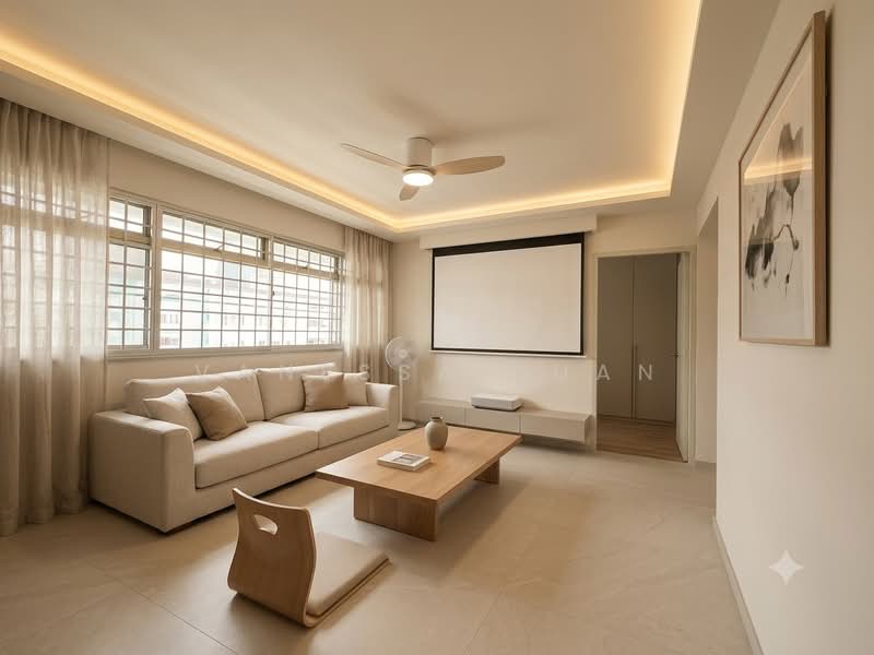 329 Tah Ching Road, 329 Tah Ching Road, 3 Bedrooms, 1,098 sqft, HDB Flat For Sale, by Vanessa Duan, 500205508 - Living Room - PropertyGuru.com.sg